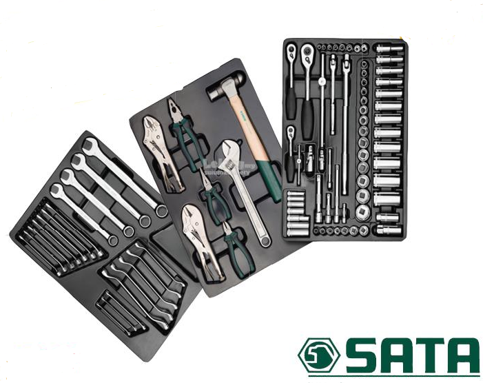 Sata 09926 90pc Tool Tray Set
